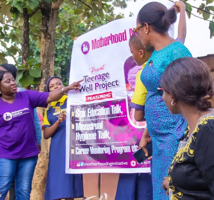 Motherhood NG Initiative Featured on TVC for International Day of the Girl Child 2024
