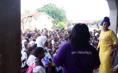Reaching 500 Students With Menstrual Education at High School in Ogun State